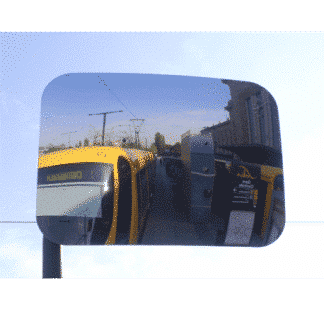 miroir de trafic pour tramway TRAMIR