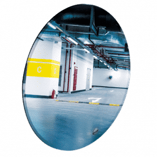 Miroir de parking incassable et convexe
