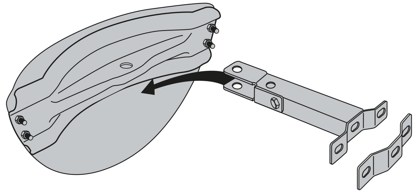  Miroir Convexe Extérieur  Miroir convexe grand angle pour angle  mort - sécurité grand angle pour coin rue, garage, parking, allée, magasin,  montage sur poteau circulaire Lietex