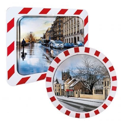 Miroir d'agglomération hors France antibuée / givre - Qualité Inox