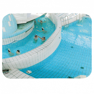 Miroir spécial Piscine. Surveillance en extérieur ou intérieur
