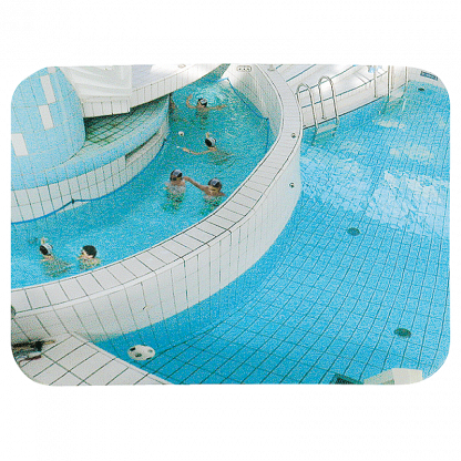 Miroir spécial Piscine. Surveillance en extérieur ou intérieur