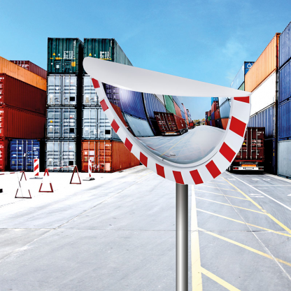 Miroir Grand Angle avec casquette pour industries – Image 3